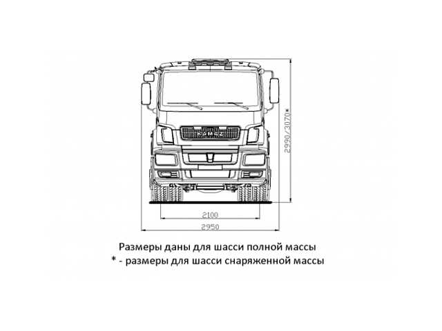 ШАССИ КАМАЗ 5325-1001-69 (G5)