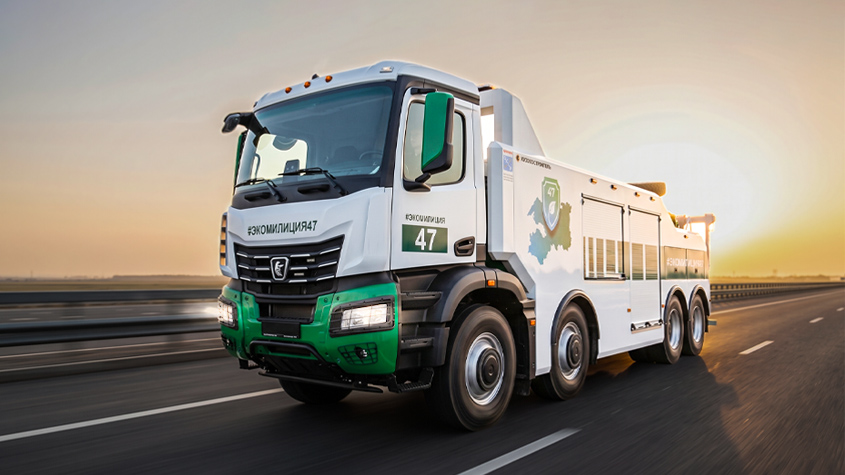 Преимущества эвакуатора на базе KAMAZ 5046